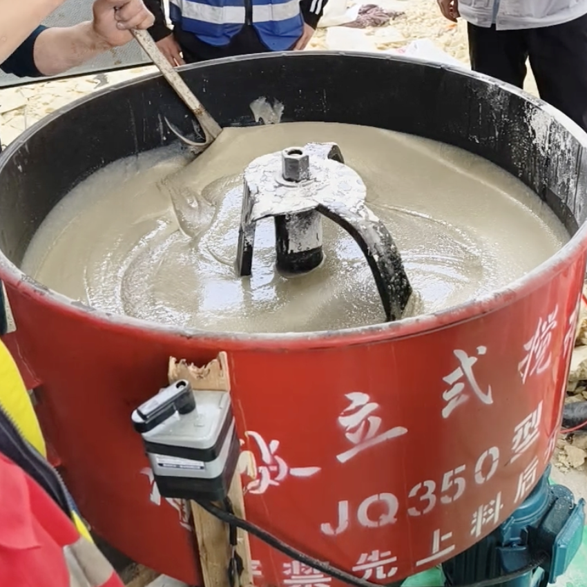 微山汽轮机余热压缩机导热油设备底座耐高温环氧树脂灌浆料