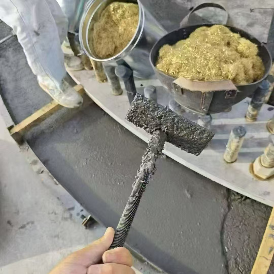 微山C120钢纤维高强无收灌浆料 轧机压缩机汽轮机发电机锻压设备底座灌浆材料